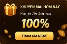 Khuyến mãi nạp lần đầu tặng 100%